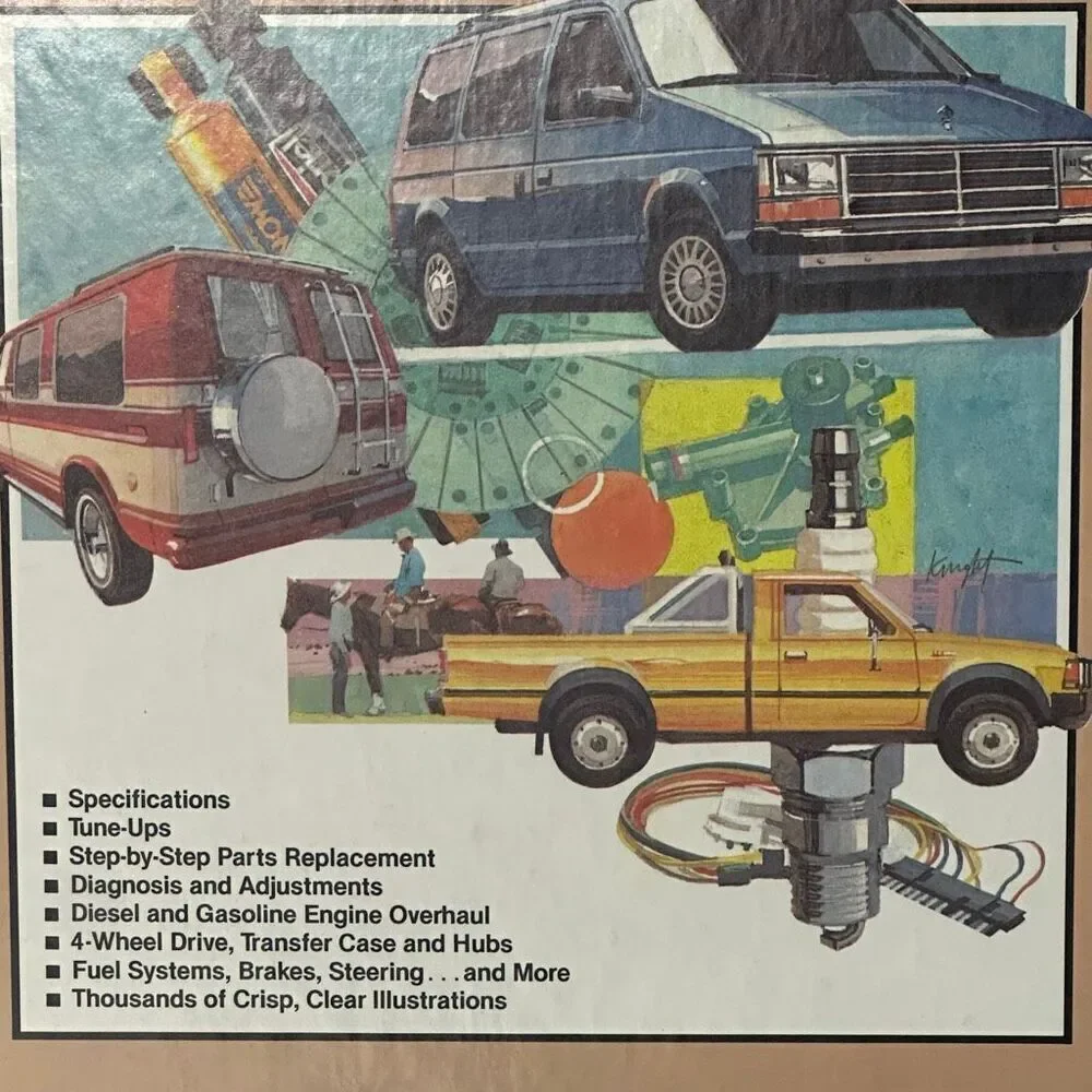 Vintage Chilton’s Truck and Van Repair Manual 1982-1988